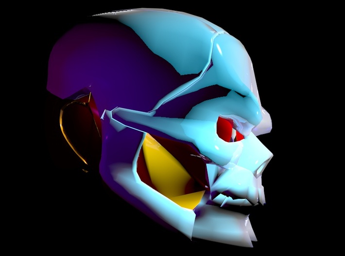 Skullbot 3d printed 