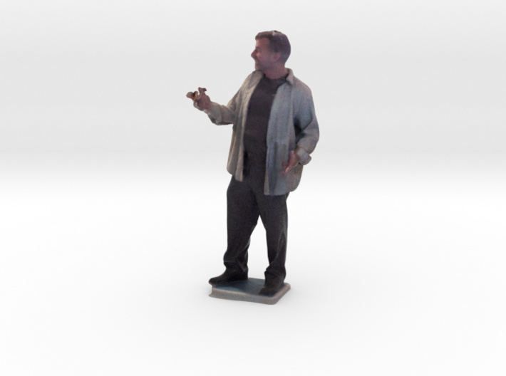 Man With Jacket - Denver Startup Week 2014 3d printed