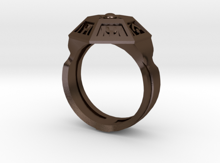 Ring of Royal Grandeur (21mm) 3d printed 