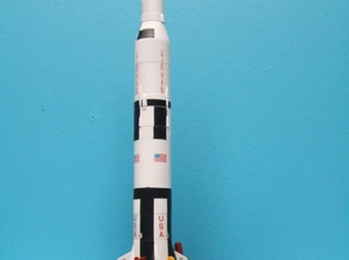 1/400 NASA LUT levels 13-18 Launch Umbilical Tower 3d printed A CANDO Saturn V on Crawler/MLP.... just needs the LUT now.