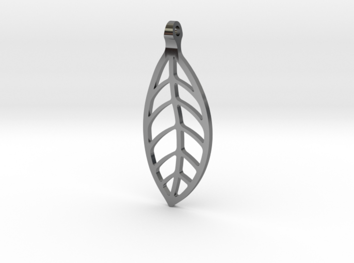 LEAF Necklace SMALL 3d printed