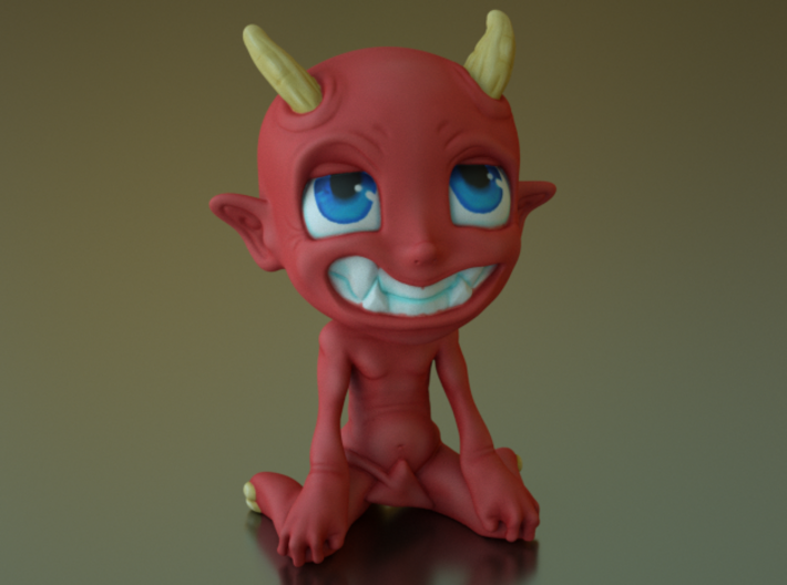 Chibi Devil 3d printed 