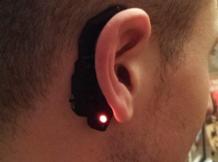 Star Lord Earpiece - Ready for LEDs and Battery. 3d printed Printed on my home 3d printer in PLA.