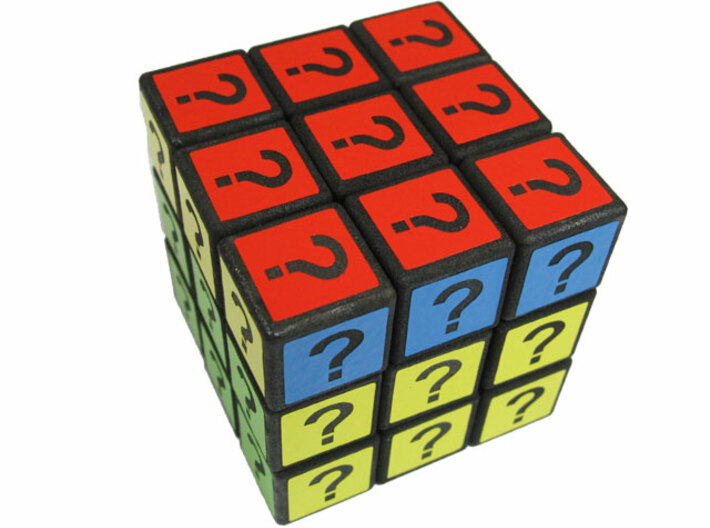 Scrambleable Cube 3d printed 