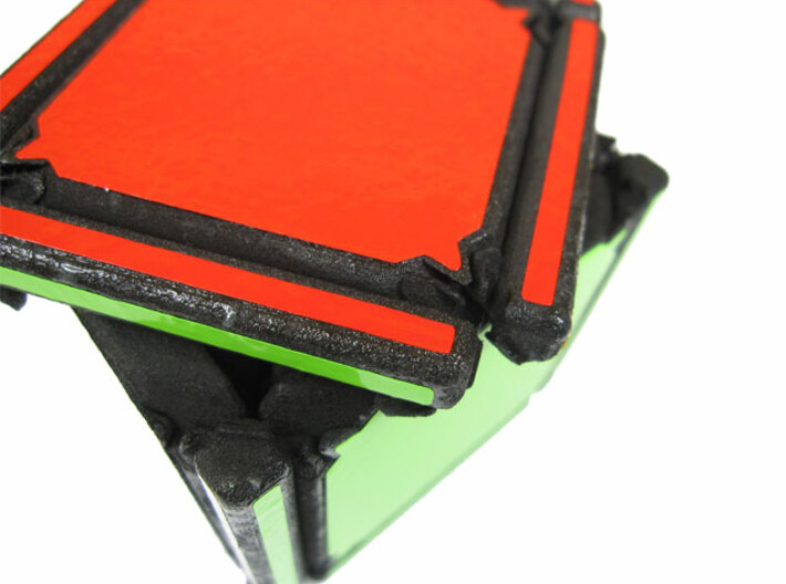Unproportional Cube 3d printed 