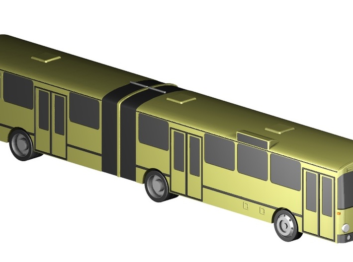 Gelenkbus / articulated bus (1:220) 3d printed