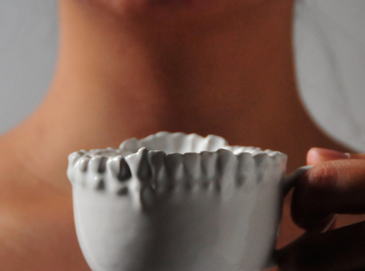 Teeth Tea Cup 3d printed 