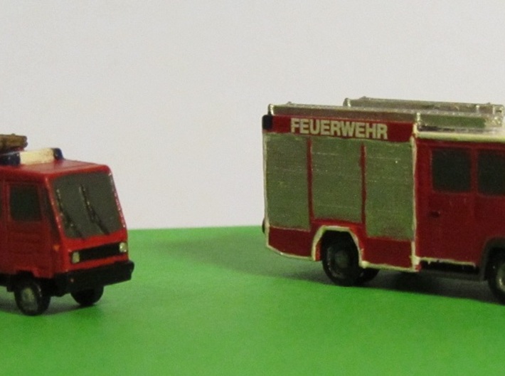 Feuerwehr LHF / Fire truck (Z, 1:220) 3d printed