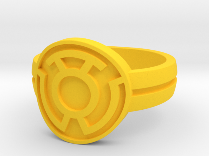 Sinestro Double Banded (Sz5-15) 3d printed