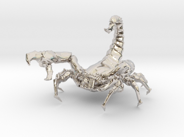 Alien-Scorpion 3d printed