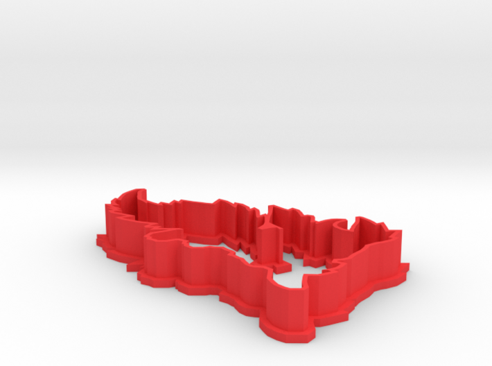 Flareon Cookie Cutter 3d printed
