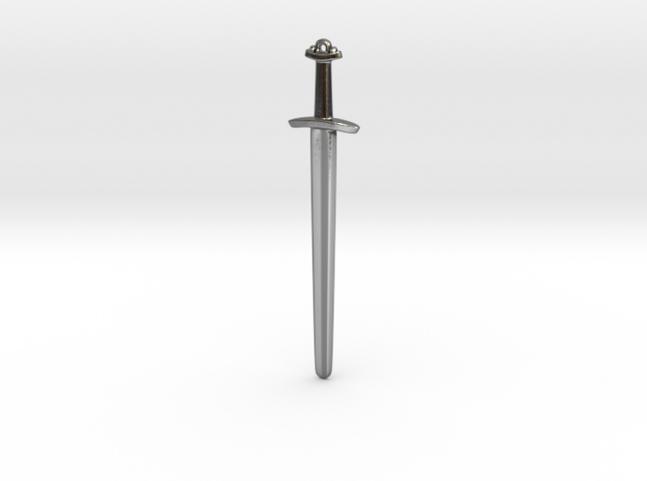Ulfberht - Viking Sword 3d printed Ulfberht - Viking Sword silver