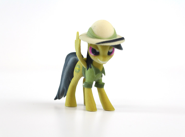My Little Pony - Daring Do (≈80mm tall) 3d printed
