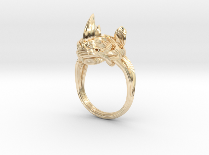 the Rhinoceros Ring 3d printed