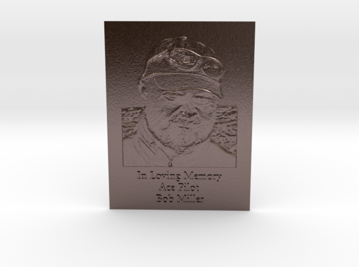 Bob Miller Memorial Engraved 3d printed