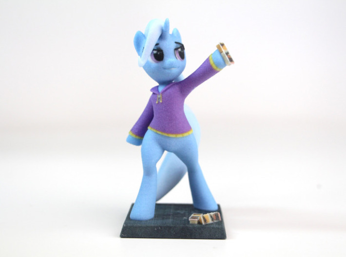 My Little Pony - The Great&amp;Powerful Trixie 14cm 3d printed 10cm Version shown in Photo