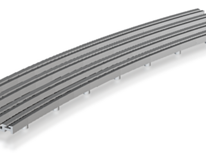 R-165-inner-curve-2r-bridge-rails-long-100-1a-x4 3d printed