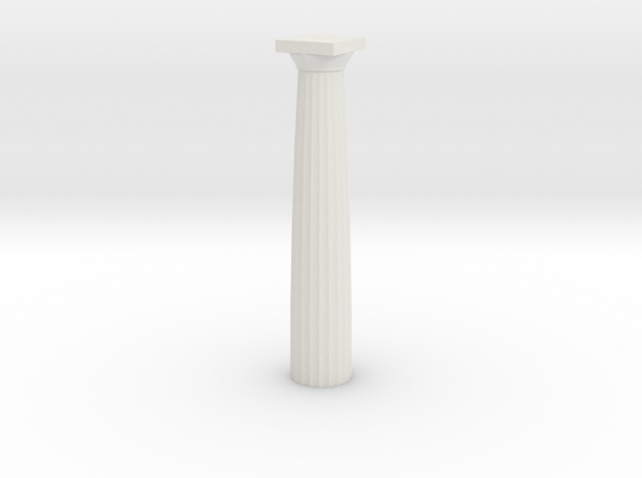 Doric Column No Base 12 Cm 3d printed