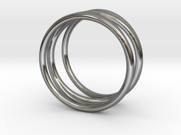Finger Cage Ring - Sz. 5 3d printed