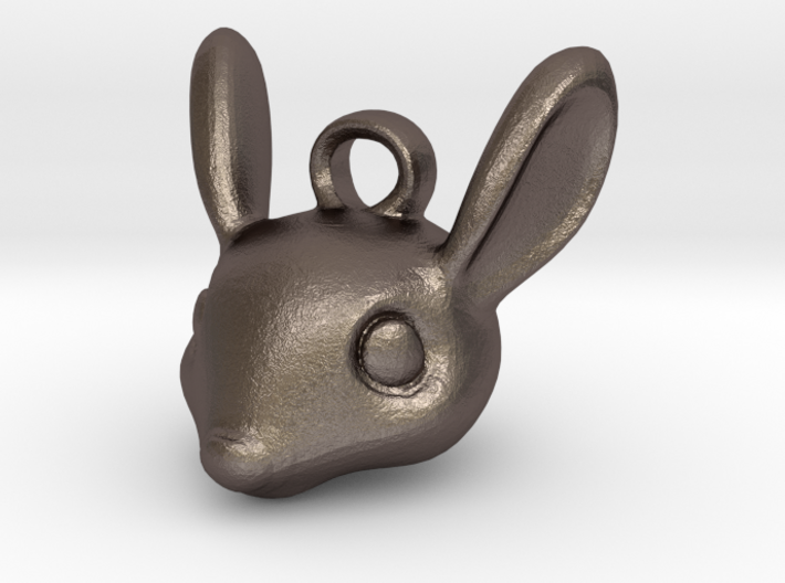 Bunny Keychain 3d printed