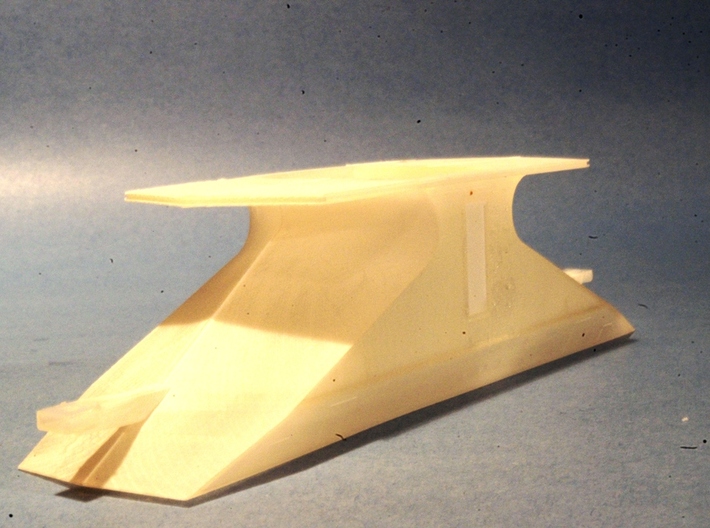 HO CNR Double Ended Plow Body only 3d printed 
