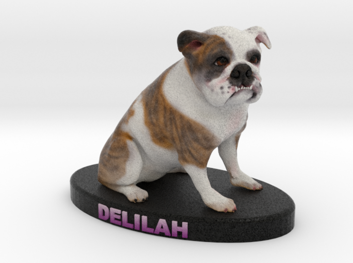 Custom Dog Figurine - Delilah 3d printed