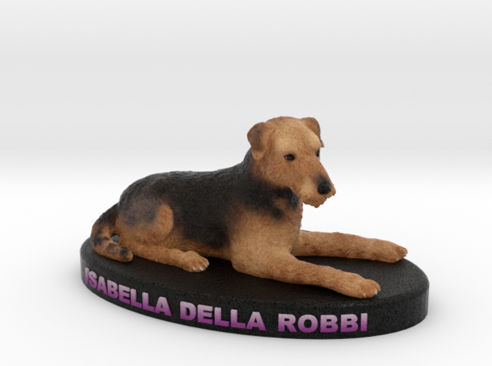 Custom Dog Figurine - Isabella 3d printed