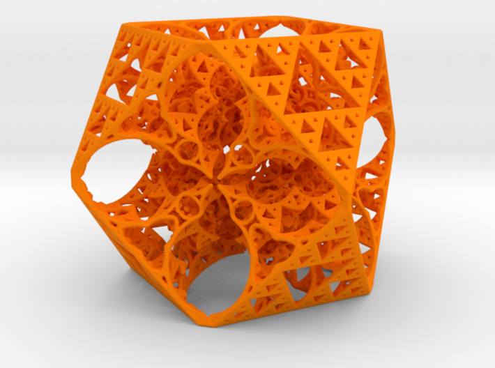 Geoorganic Squareangle Spheres 3d printed