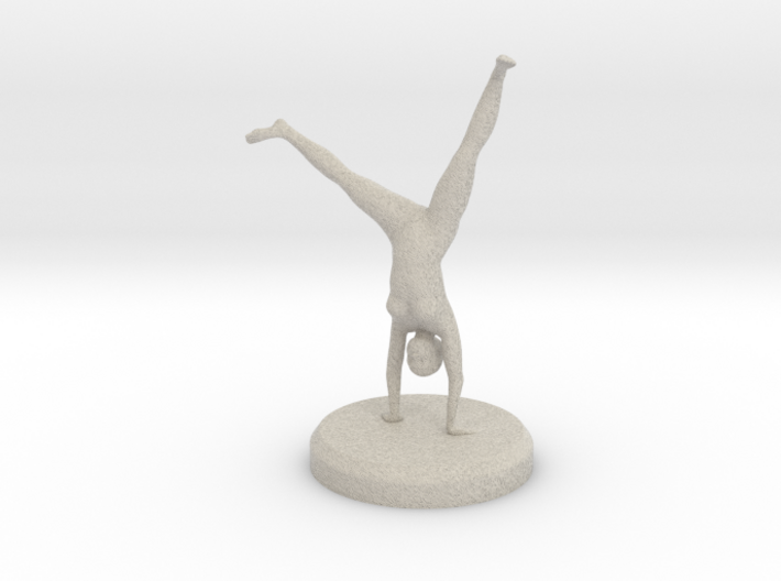 Female Gymnastics - Cartwheel 3d printed