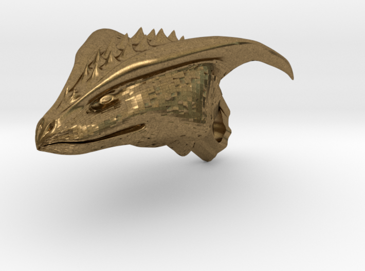 Dragon Head pendant 3d printed