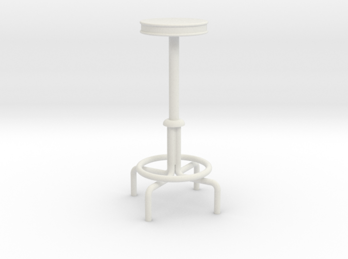 1:24 Drafting Stool 42&quot; Tall 3d printed