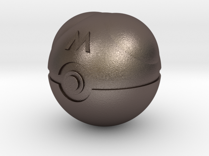 Master Ball Original Size (8cm in diameter) 3d printed