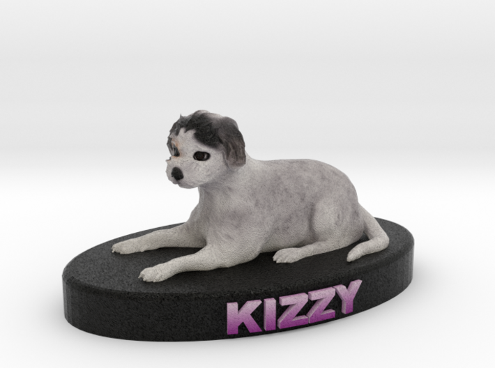 Custom Dog Figurine - Kizzy 3d printed