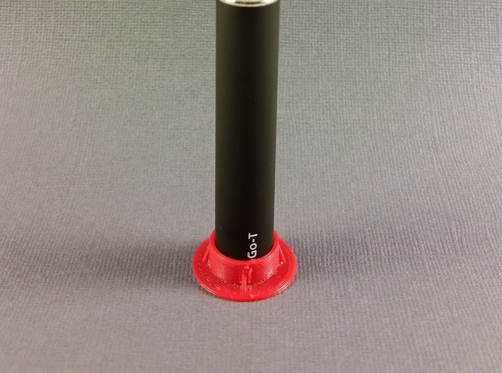 eGo Style Snap-on Stand for Ecigarette 3d printed