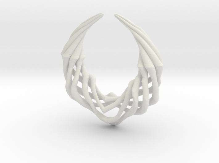 Claw Pendant 3d printed