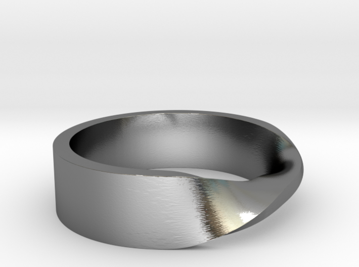 Ring Mobius 3d printed