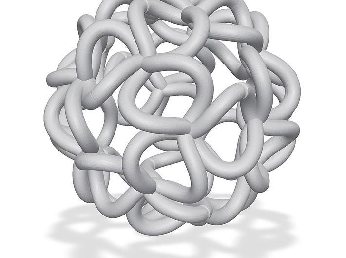 pendant spiral ball 3d printed