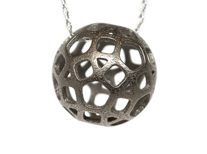 DodecaBall Pendant 3d printed Looks great as a pendant!