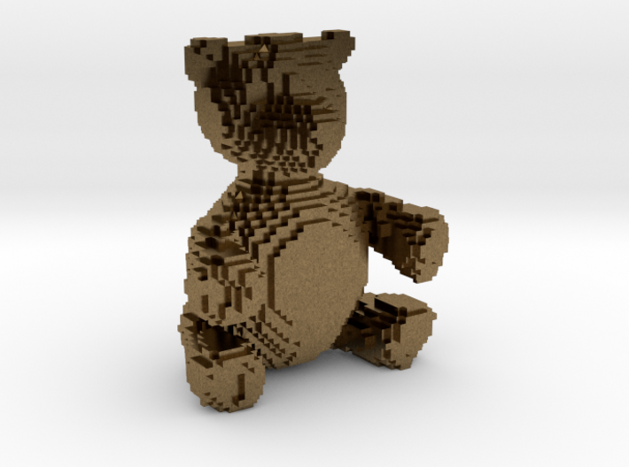 Voxel Bear 3d printed
