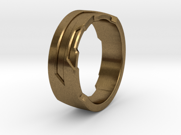 Ring Size D 3d printed