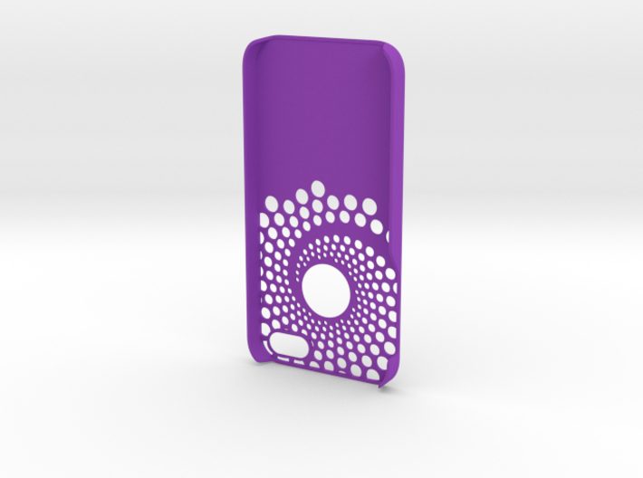 Iphone5 Cover Phi Spiral 3d printed 