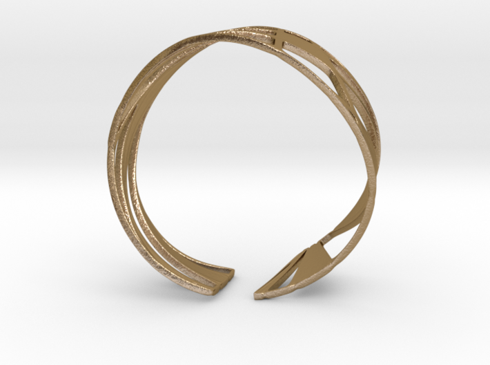 Triangulation Bracelet 3d printed