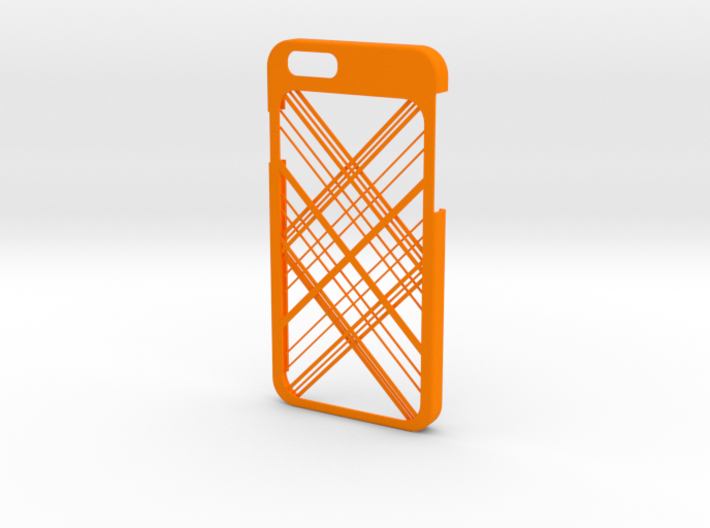 iPhone 6 case - Abstarct Lines 3d printed