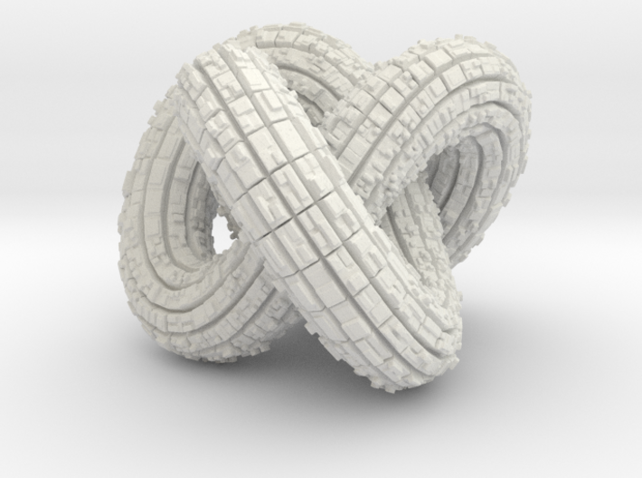 Torus knot 3d printed