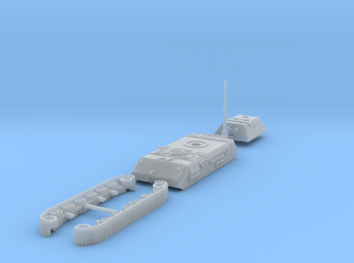 1:200 Maus II with KruppTurret 3d printed