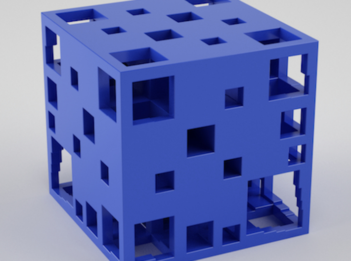 Fractal Cube 30mm 3d printed