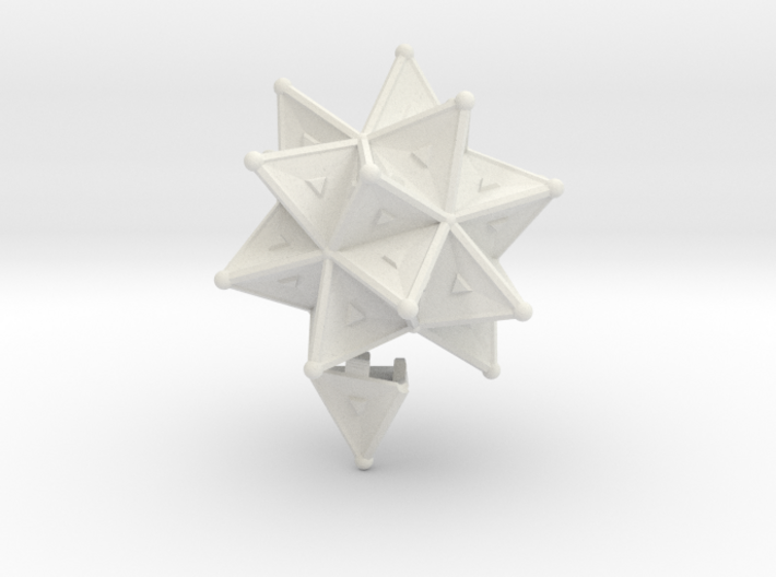 Stellated Icoso Case - 3.6cm 3d printed