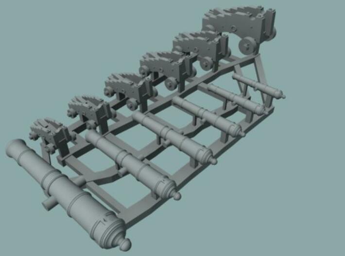 Cannon Sprue 3d printed