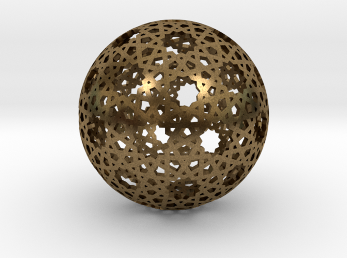 Star Weave Mesh Sphere 3d printed
