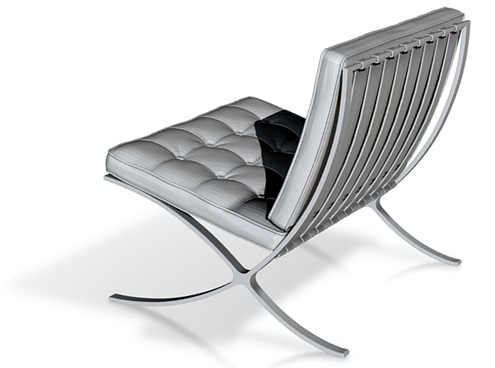 Barcelona Chair 3d printed